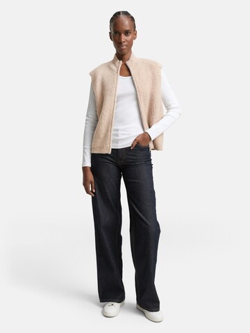 TOM TAILOR DENIM Gebreid vest in Beige