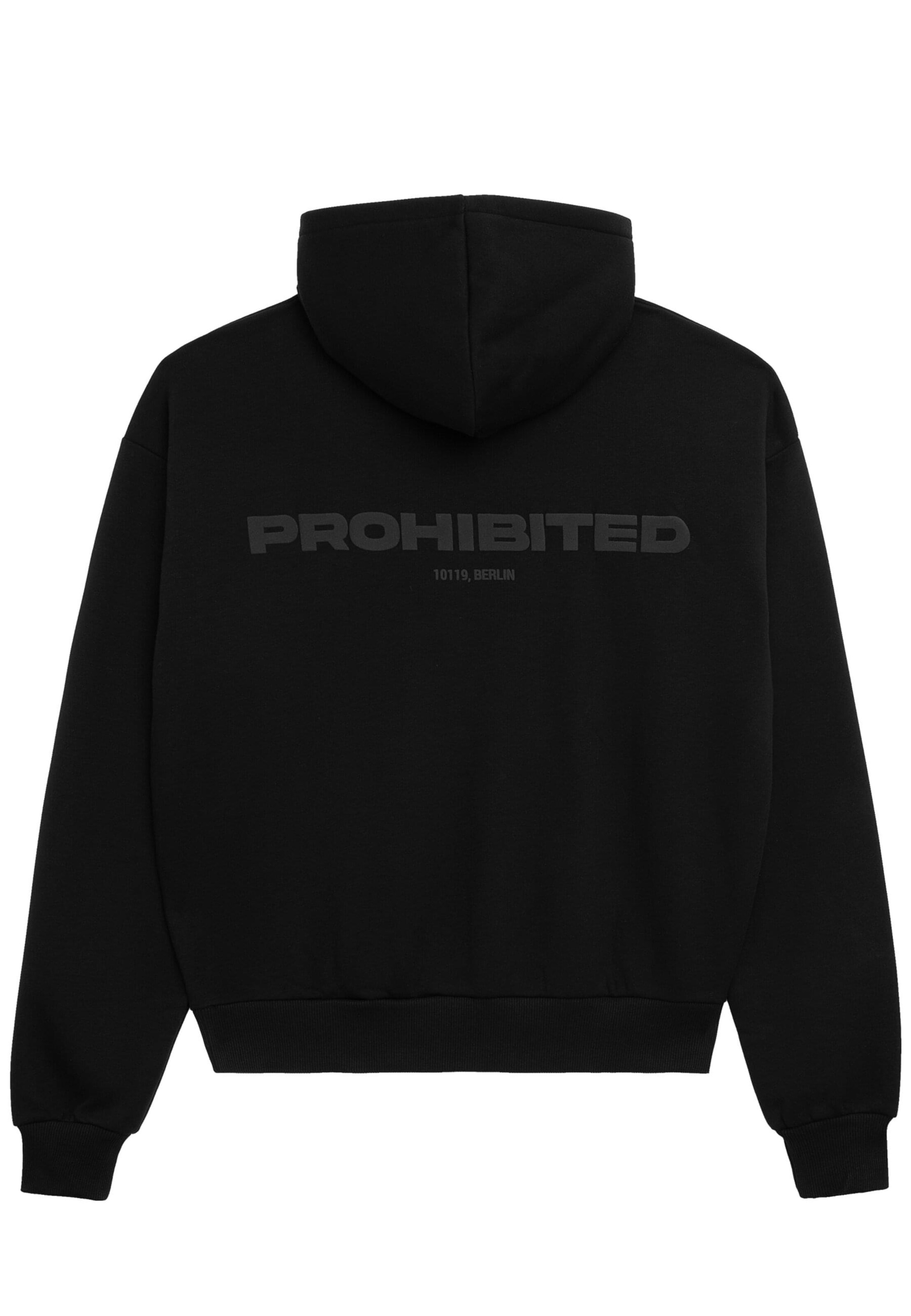 Prohibited Sweatshirt in Zwart