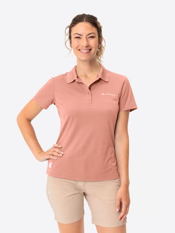VAUDE Functioneel shirt 'Essential' in Roze: voorkant