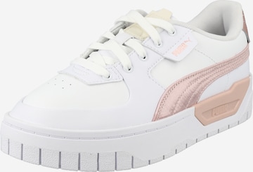 Baskets 'Cali Dream Shiny Pack' PUMA en blanc : devant