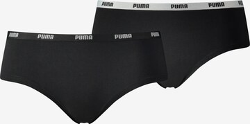 PUMA Panty in Schwarz: front