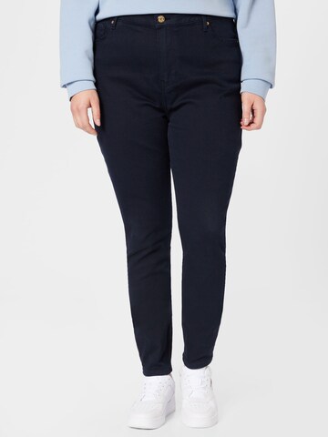 Tommy Hilfiger Curve Skinny Jeans 'Harlem' in Blauw: voorkant