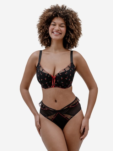 SugarShape - Tanga 'BELLE' en negro