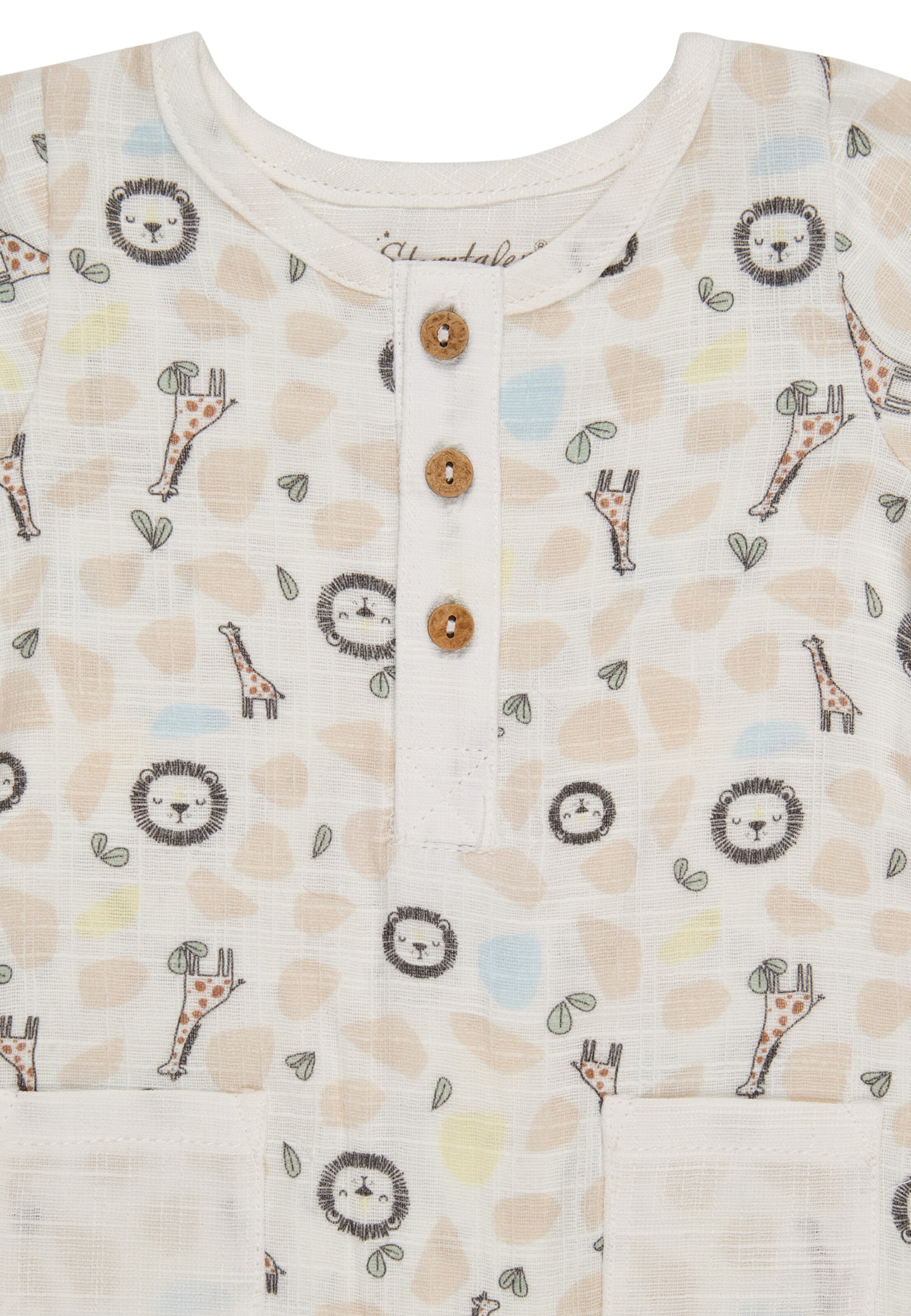 STERNTALER Dungarees in White