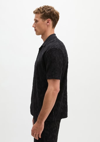 Marc O'Polo Regular Fit Hemd in Schwarz