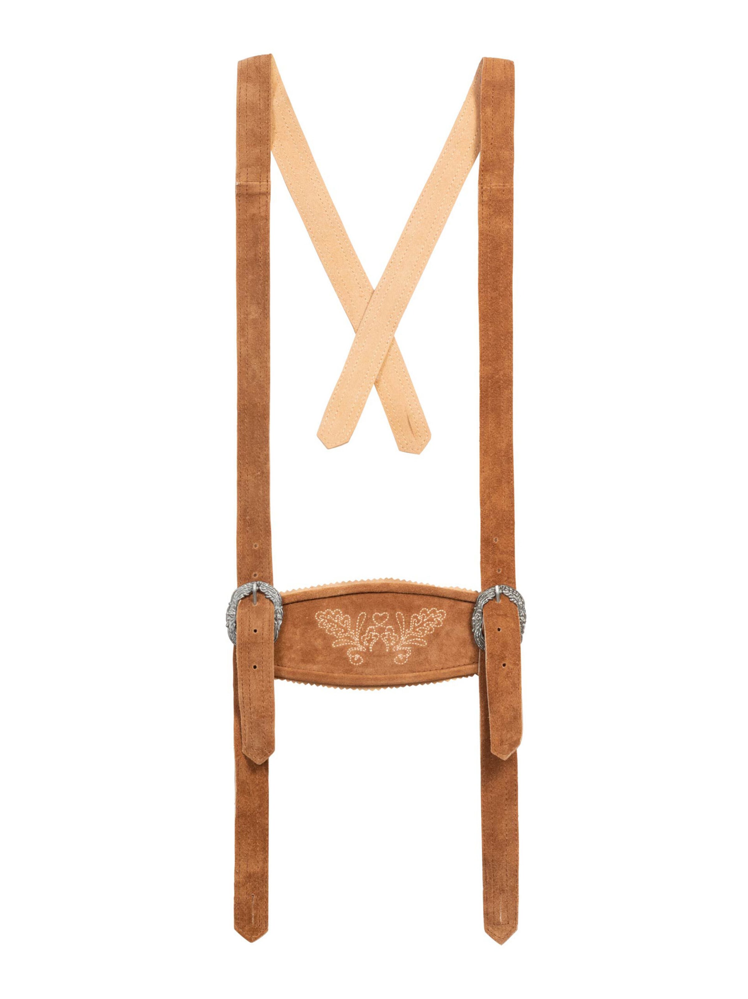 Alessandro Salvarini Regular Trachtenhose in Braun