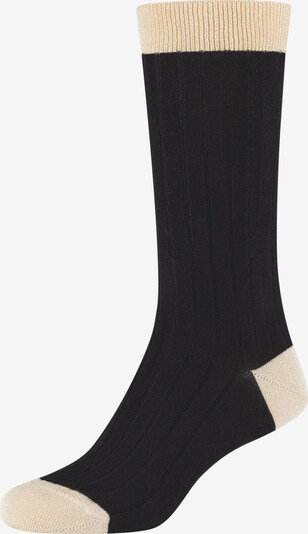 TOO HOT TO HIDE Socken 'Cuddly Fee' in beige / schwarz, Produktansicht