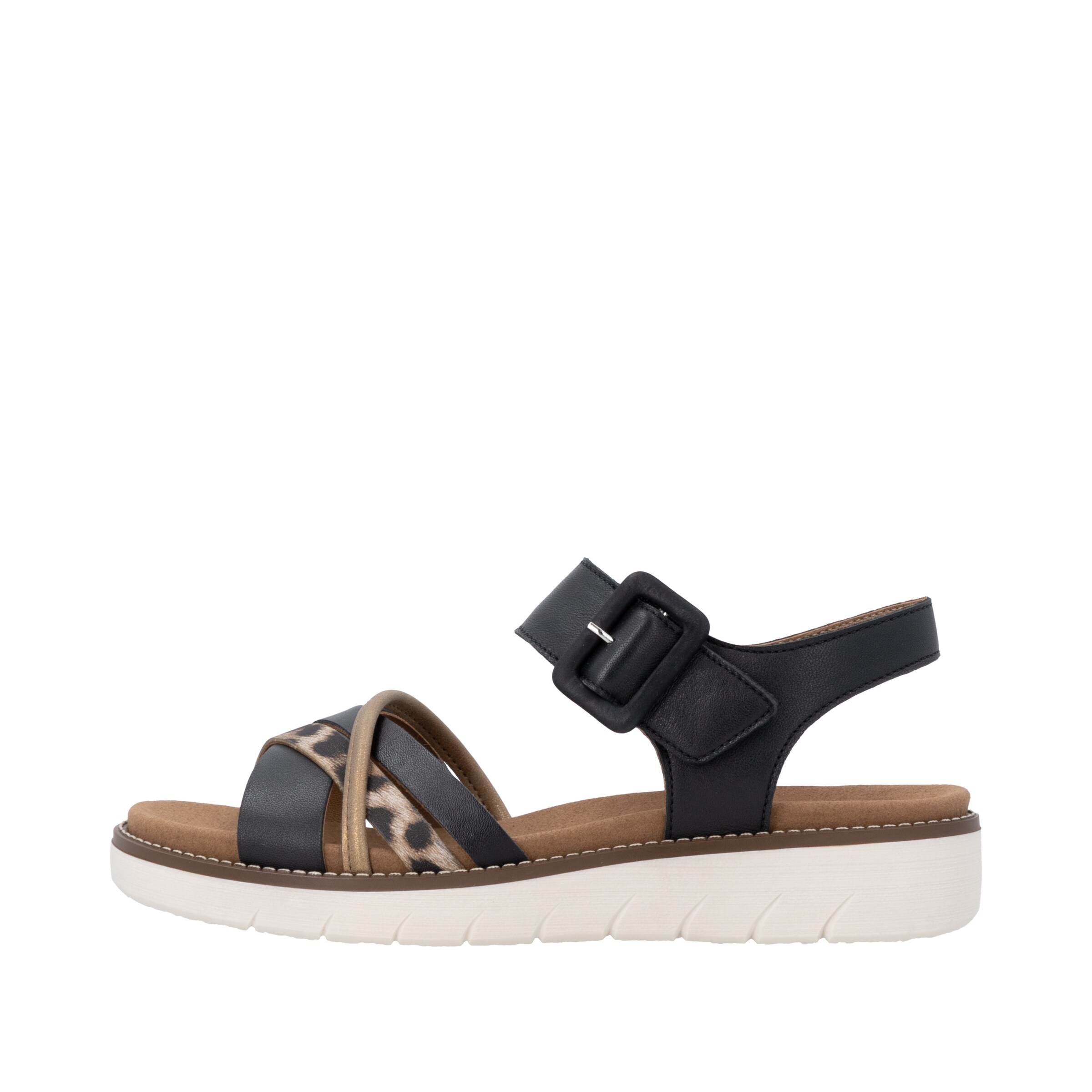 Sandales à lanières REMONTE en noir