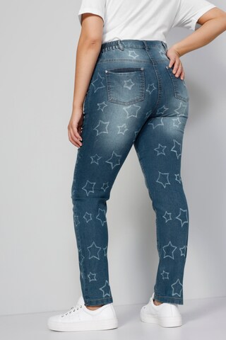 MIAMODA Regular Jeans in Blue