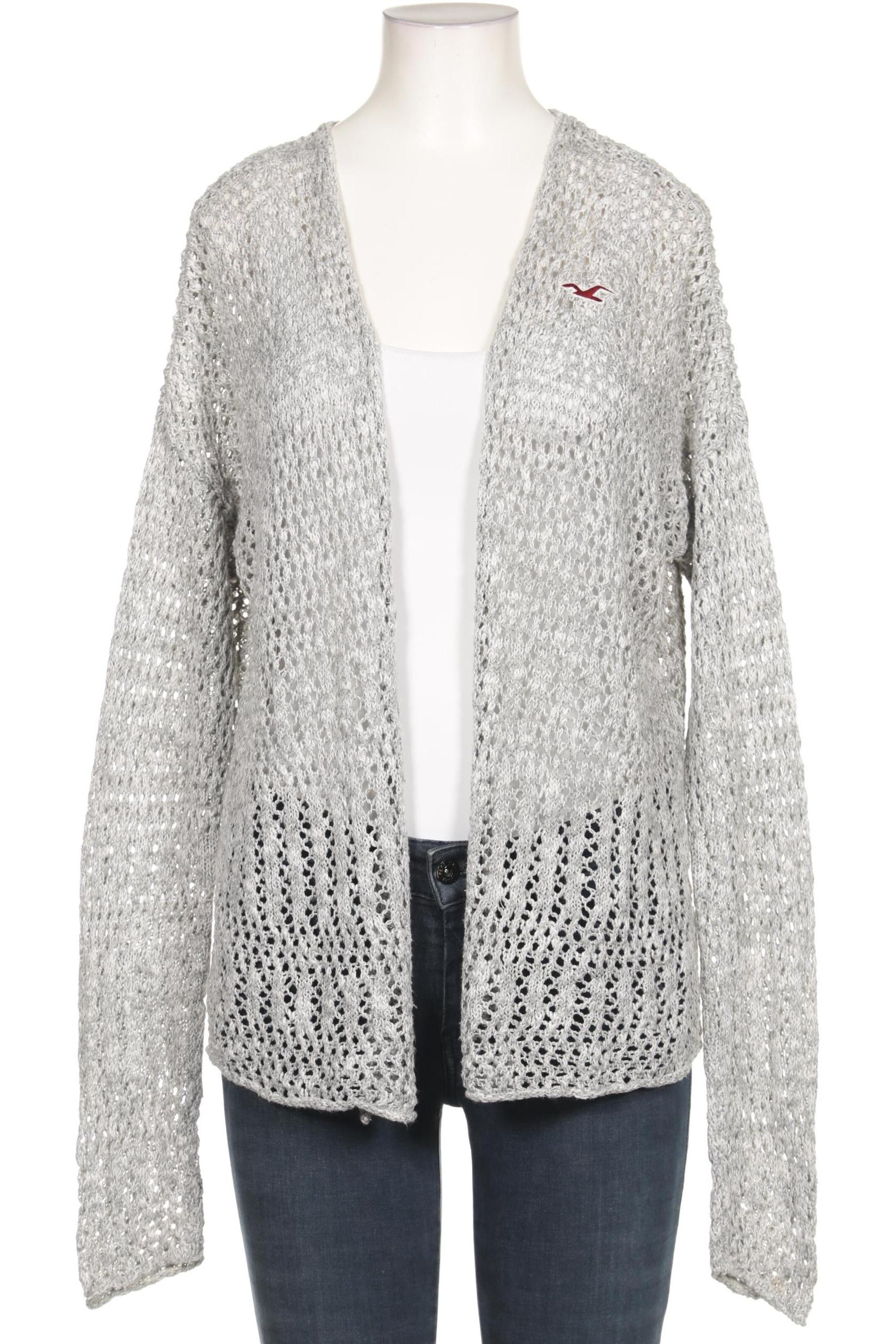 HOLLISTER Sweater & Cardigan in M in Grey: front