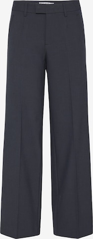 Pulz Bundfaltenhose 'BINDY' in Blau: Vorderseite
