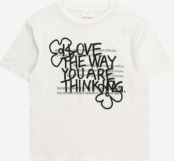 s.Oliver - Camiseta en blanco: frente