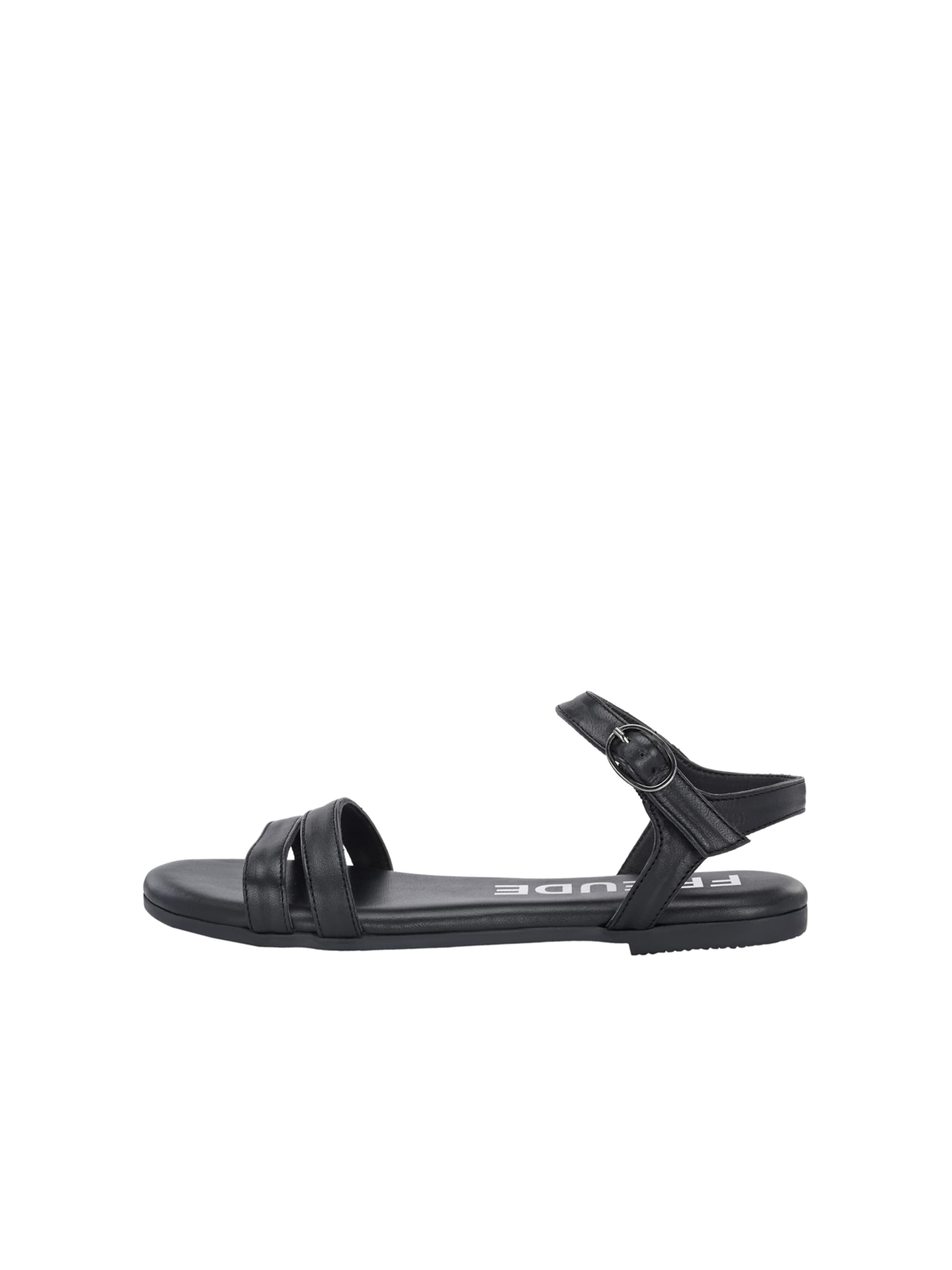 FREUDE Strap sandal 'Asti' in Black