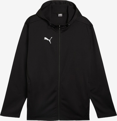 PUMA Urheilutakki 'TeamFinal' värissä musta / valkoinen, Tuotenäkymä