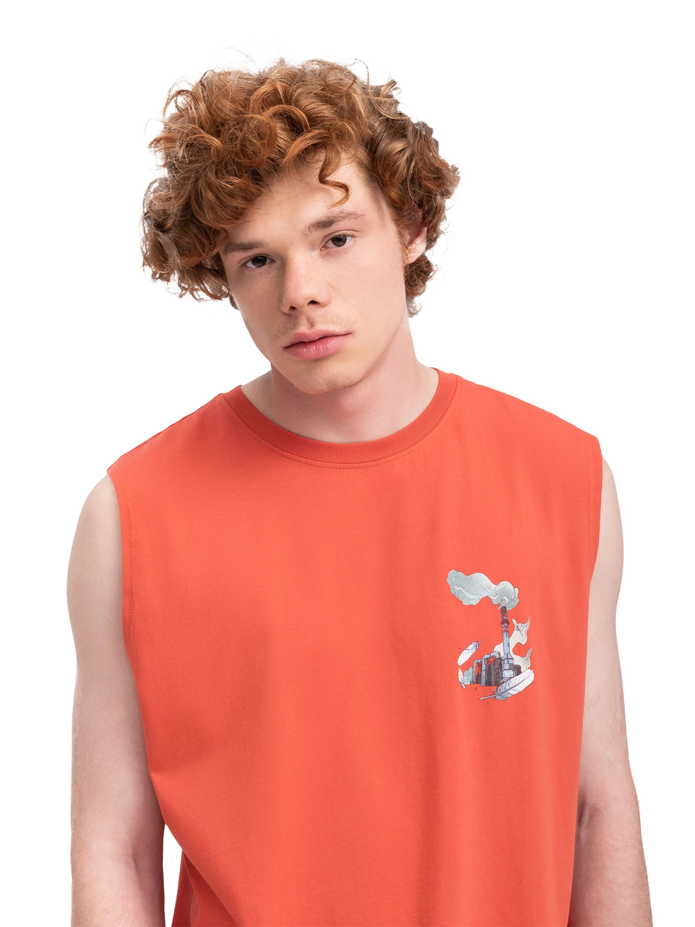 Maglietta 'Heliopause' di Kaft in arancione