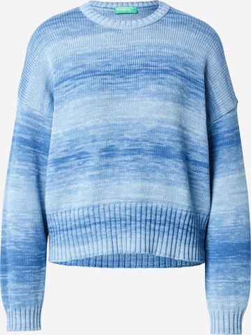 UNITED COLORS OF BENETTON Sveter - Modrá: predná strana