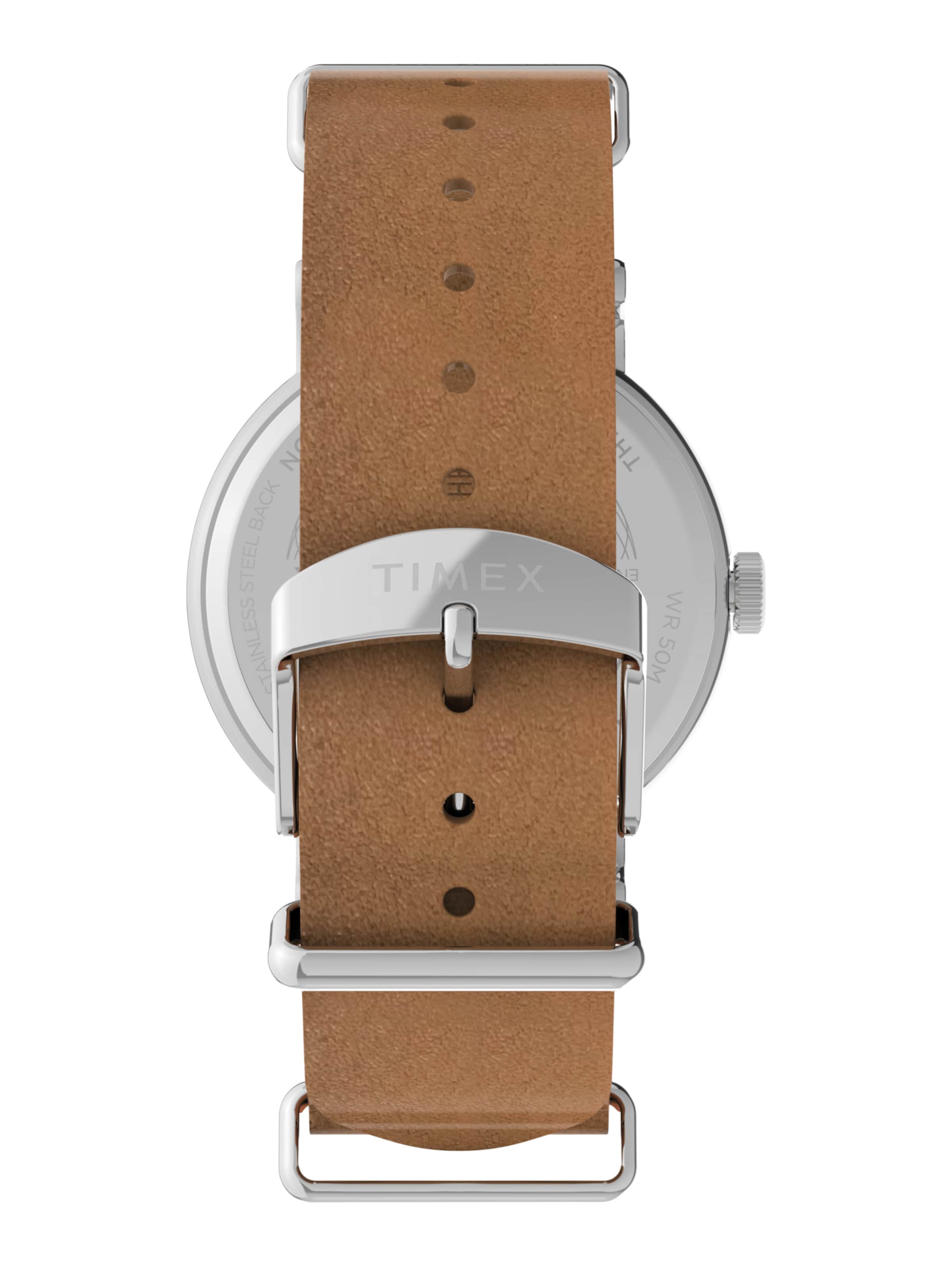 TIMEX Analog Uhr 'Weekender' in Braun