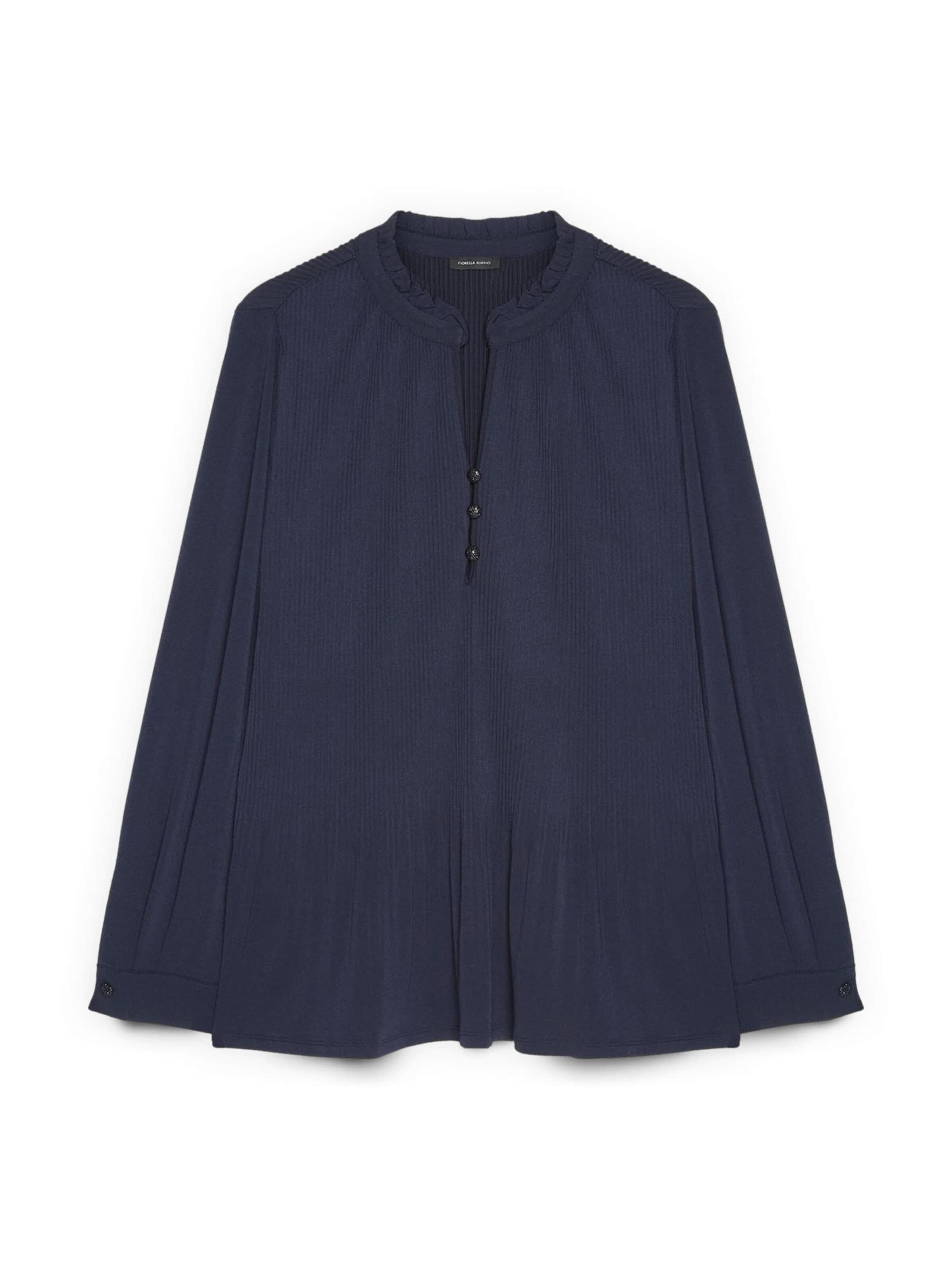 Fiorella Rubino - Blusa en azul: frente