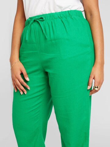 ONLY Carmakoma Loose fit Trousers 'CARCARO' in Green