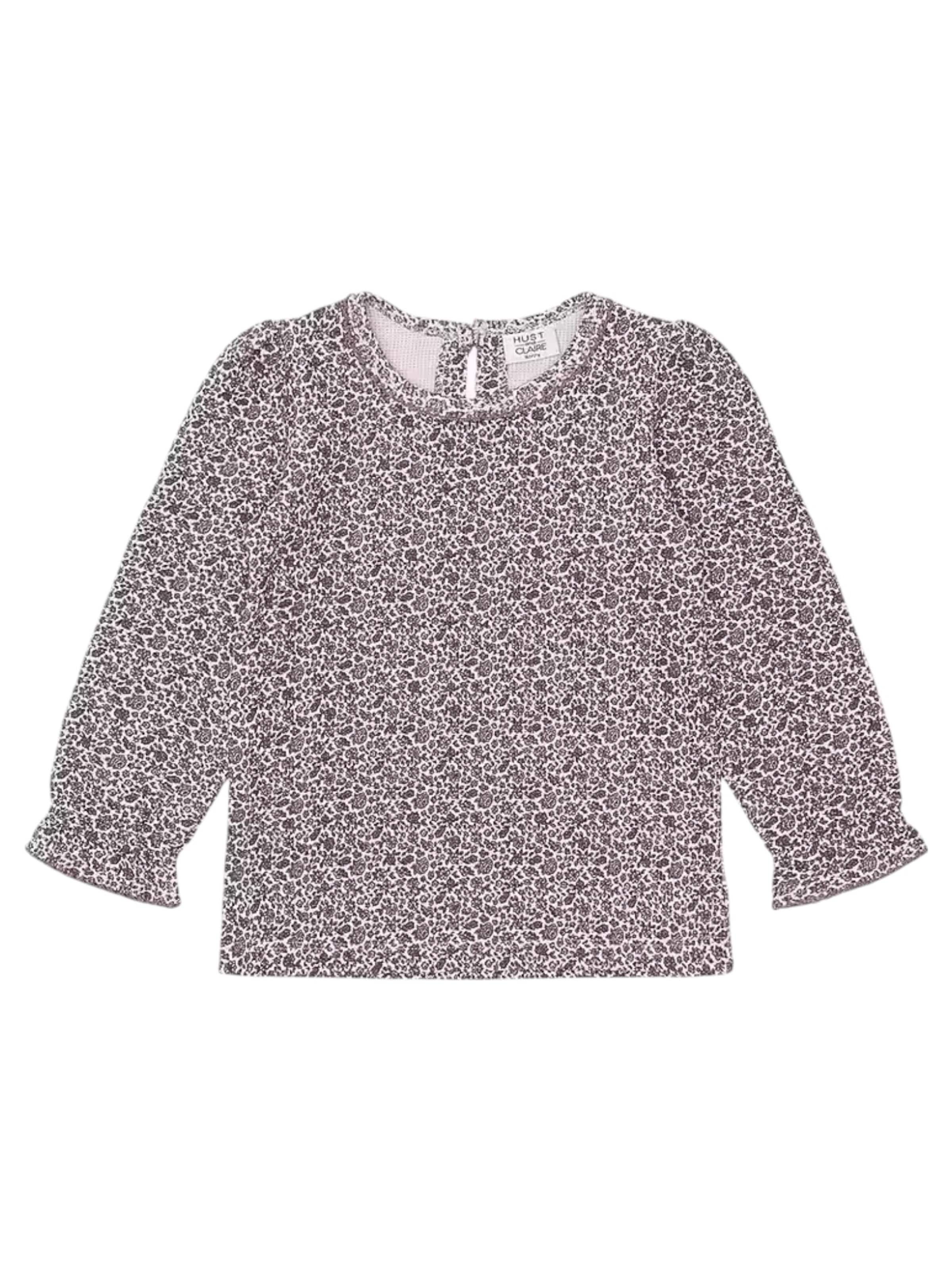 Hust & Claire Shirt 'ARIELLA' in Lila: Vorderseite