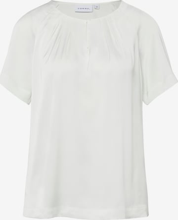 Chemisier COMMA en blanc : devant