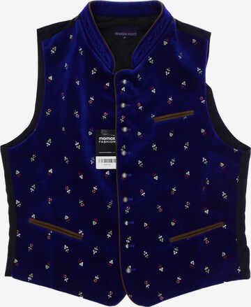 STOCKERPOINT Vest in M-L in Blue: front