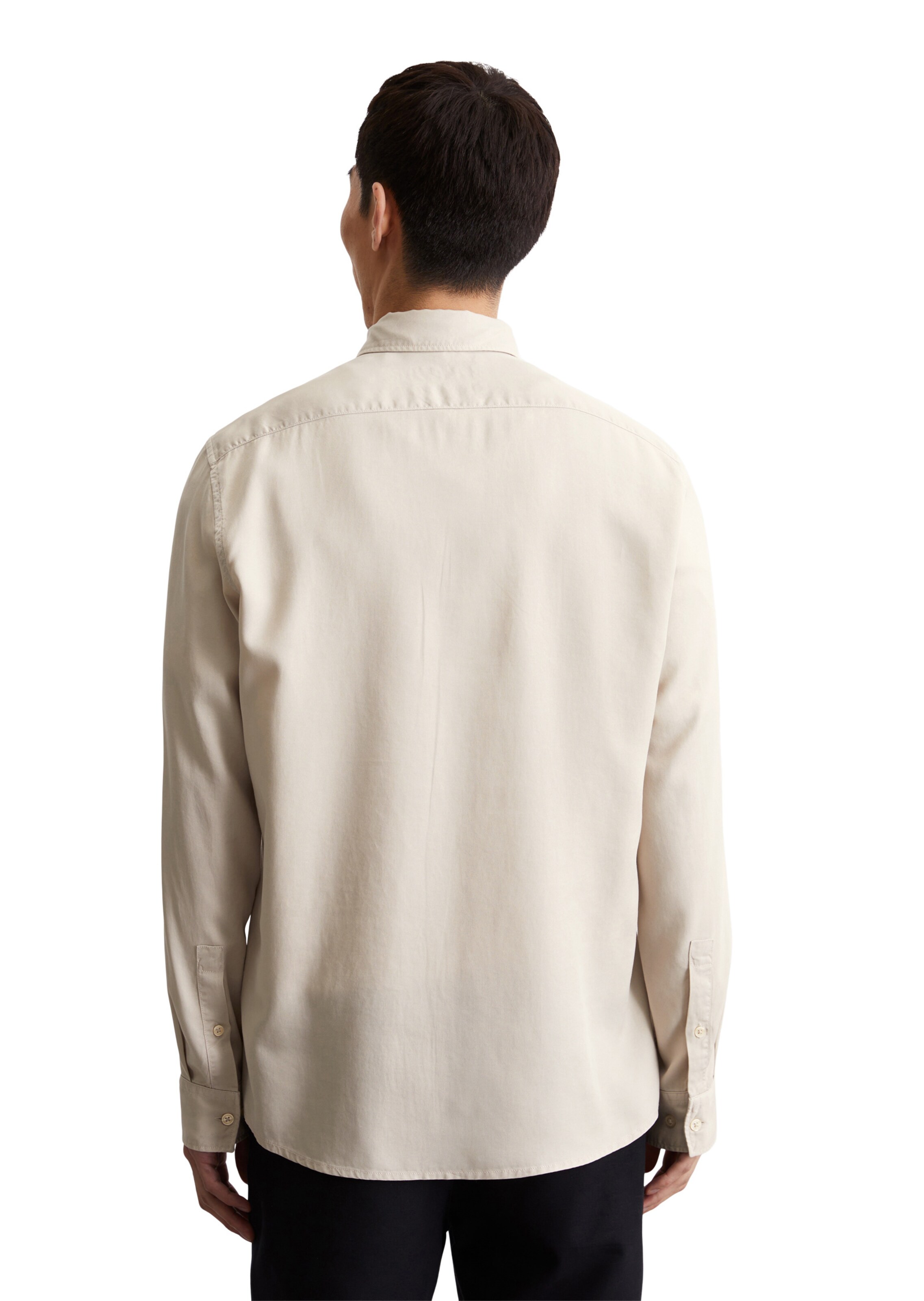 Marc O'Polo Slim fit Overhemd in Beige