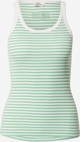 MADS NORGAARD COPENHAGEN Top in Groen: voorkant