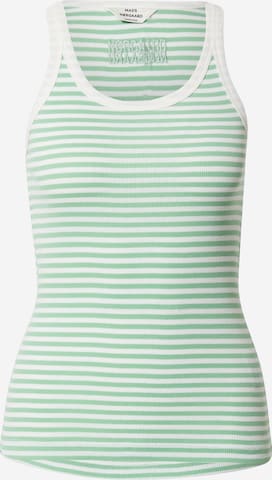 MADS NORGAARD COPENHAGEN Top in Green: front