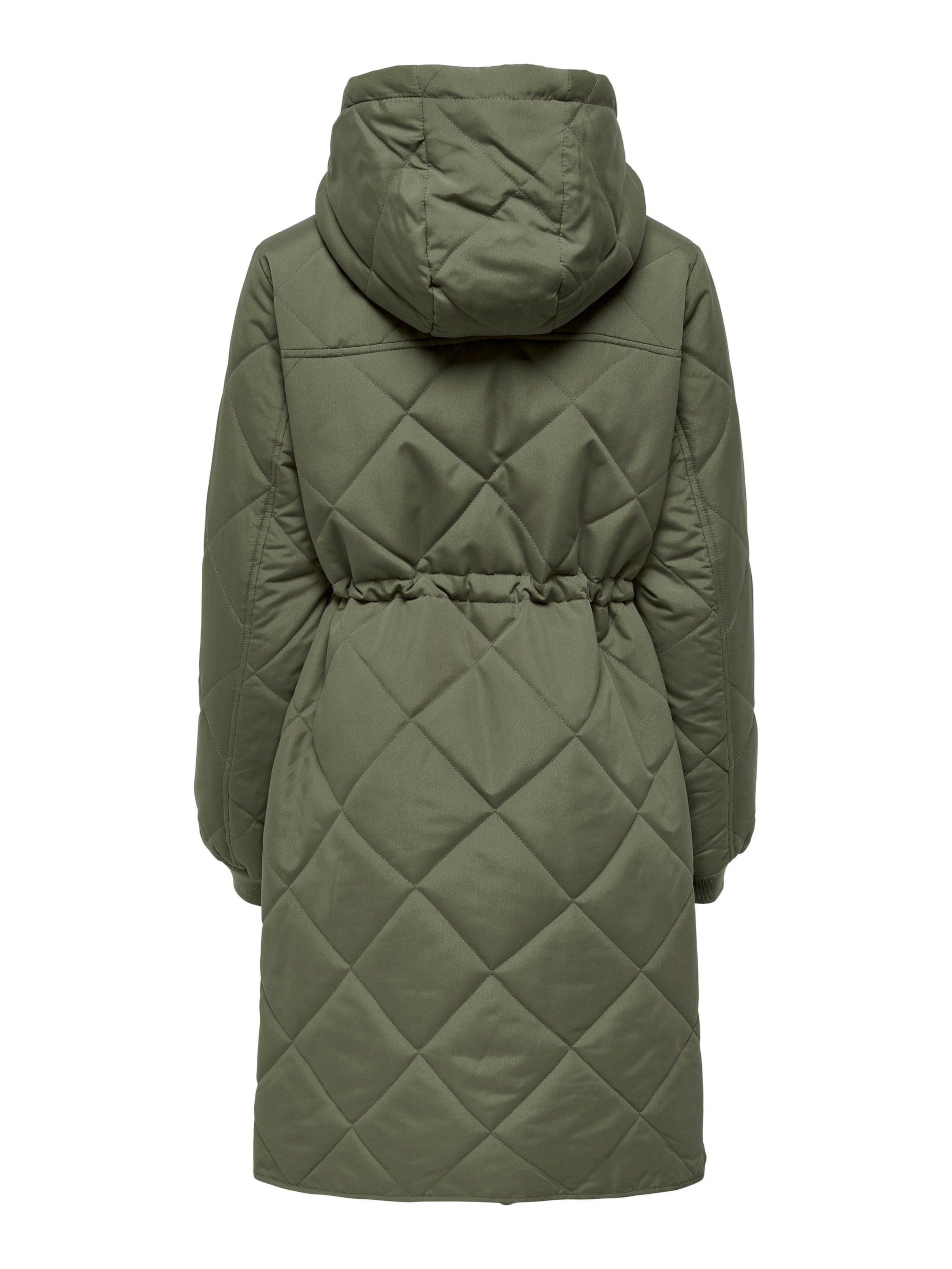 JDY Vinterfrakke 'Diana' i grøn
