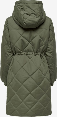 JDY Between-seasons coat 'Diana' in Green