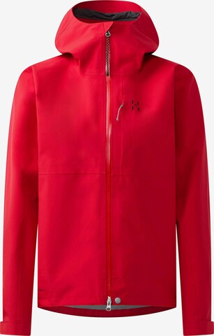 Haglöfs Outdoor Jacket in Red: front