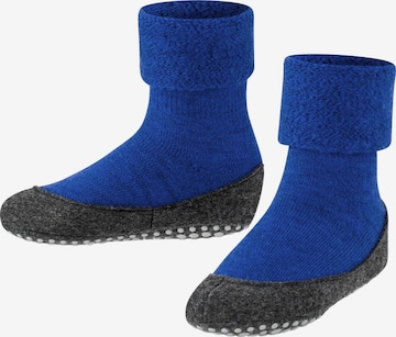 FALKE Socks 'Cosyshoe Teens' in Blue: front