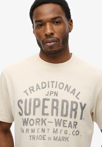 Superdry Shirt in Beige