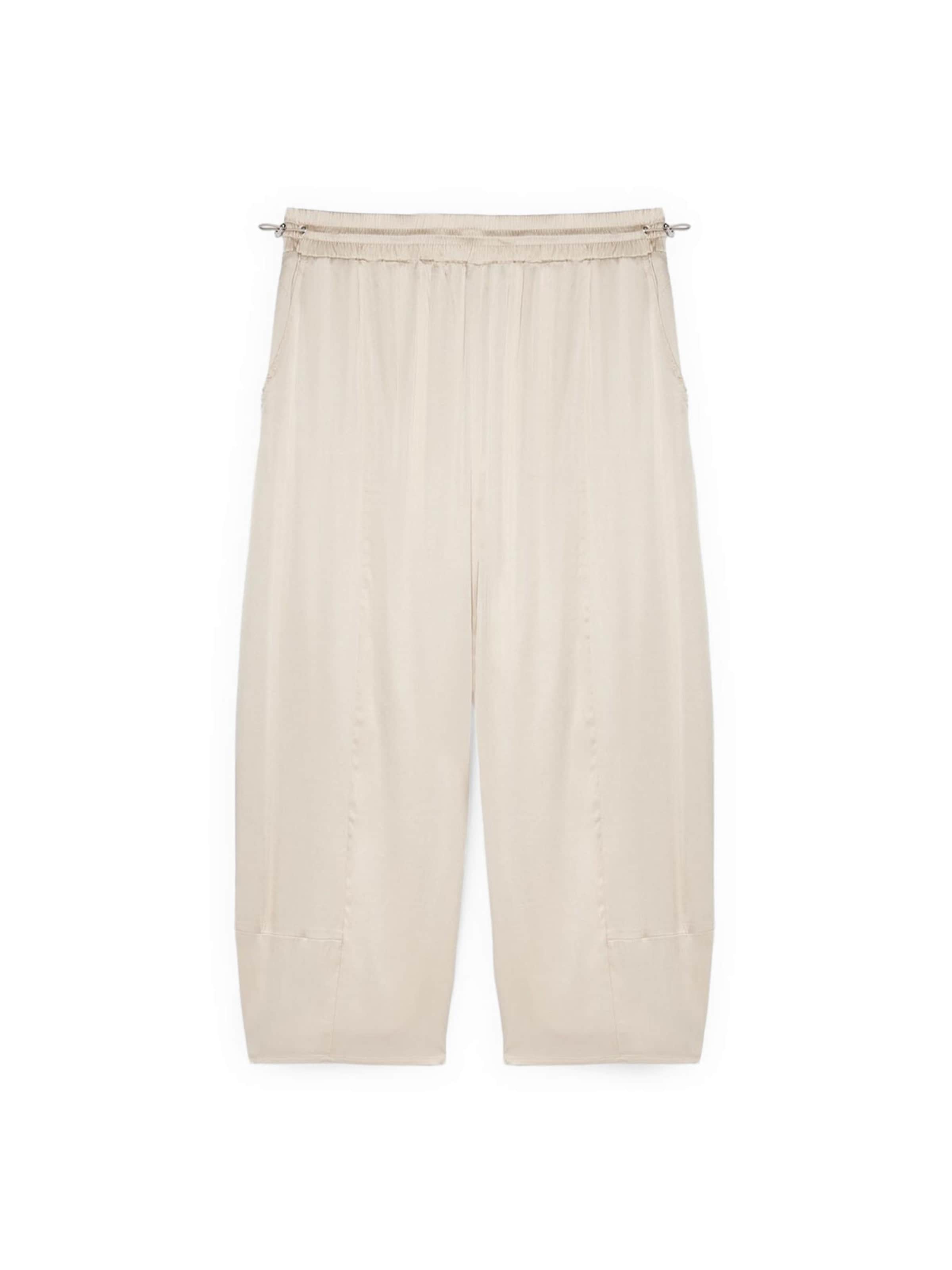 Fiorella Rubino Broek in Wit: voorkant