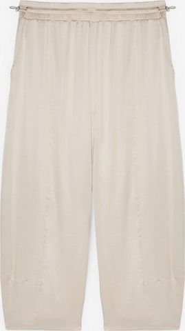 Pantaloni di Fiorella Rubino in bianco: frontale