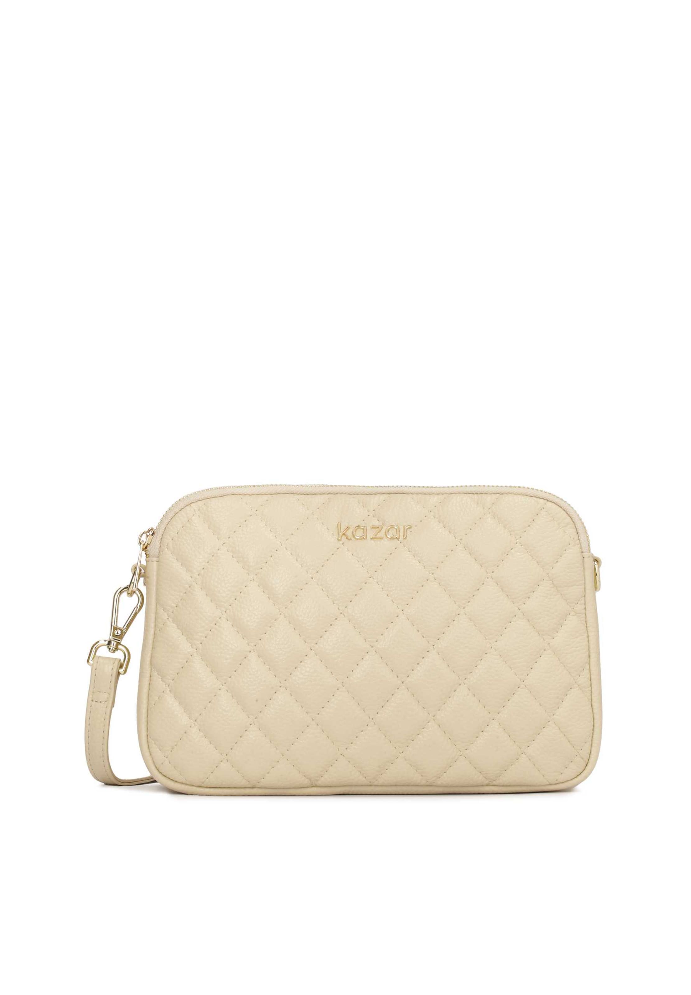 Kazar Torba na ramię w kolorze beżowy: przód