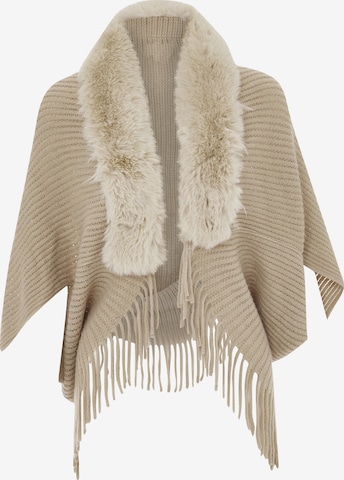 CHANI Cape in Beige: voorkant