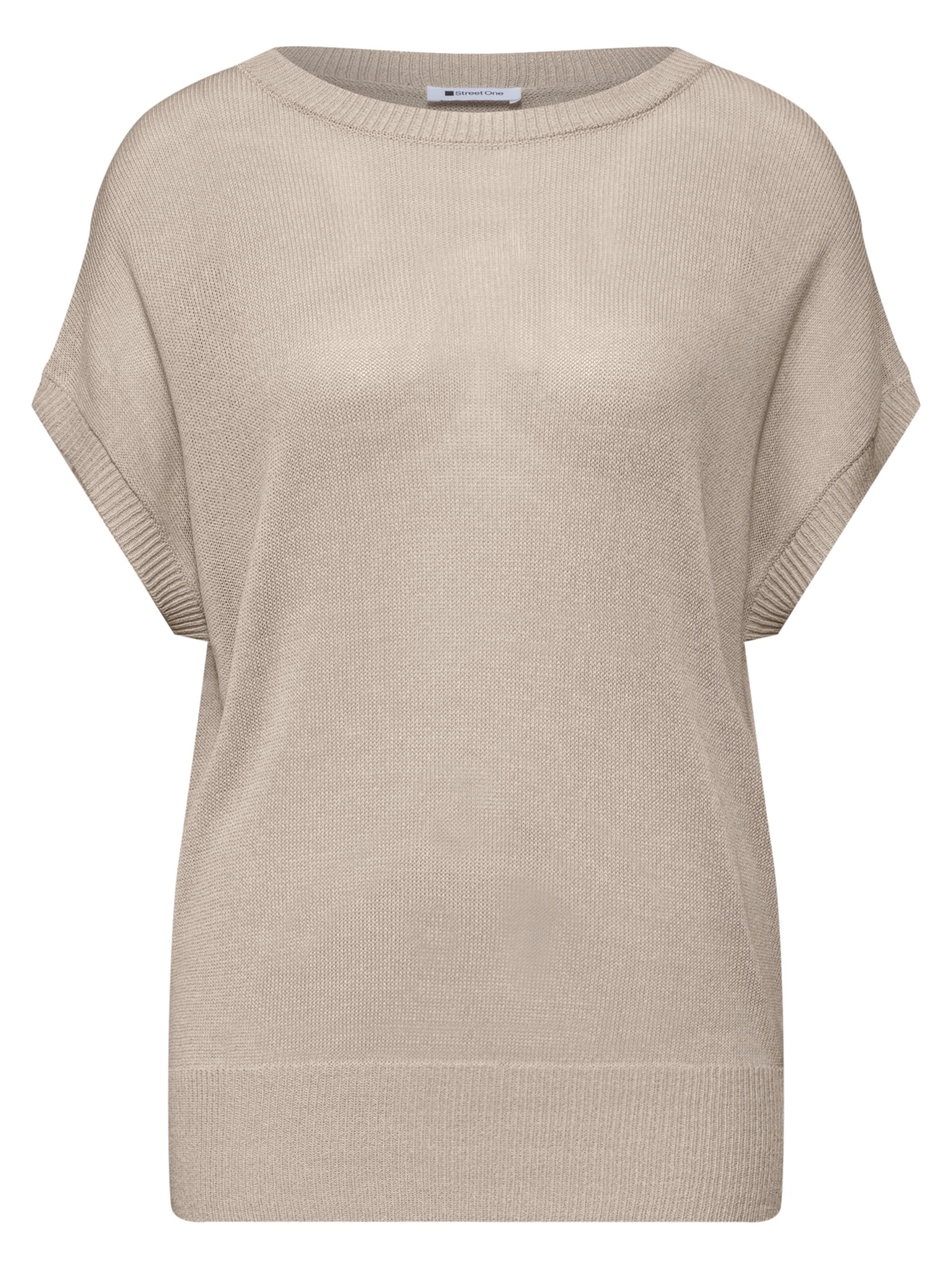 STREET ONE Trui in Beige: voorkant