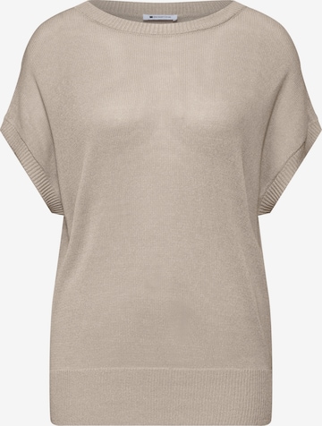 STREET ONE Sweater in Beige: front