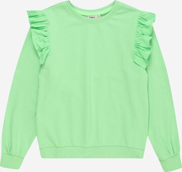 Sweat-shirt 'OFELIA' KIDS ONLY en vert : devant