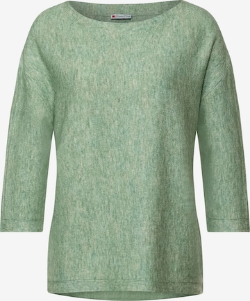 STREET ONE Sweater in Green: front