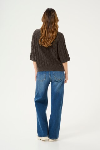 Kaffe Pullover in Braun