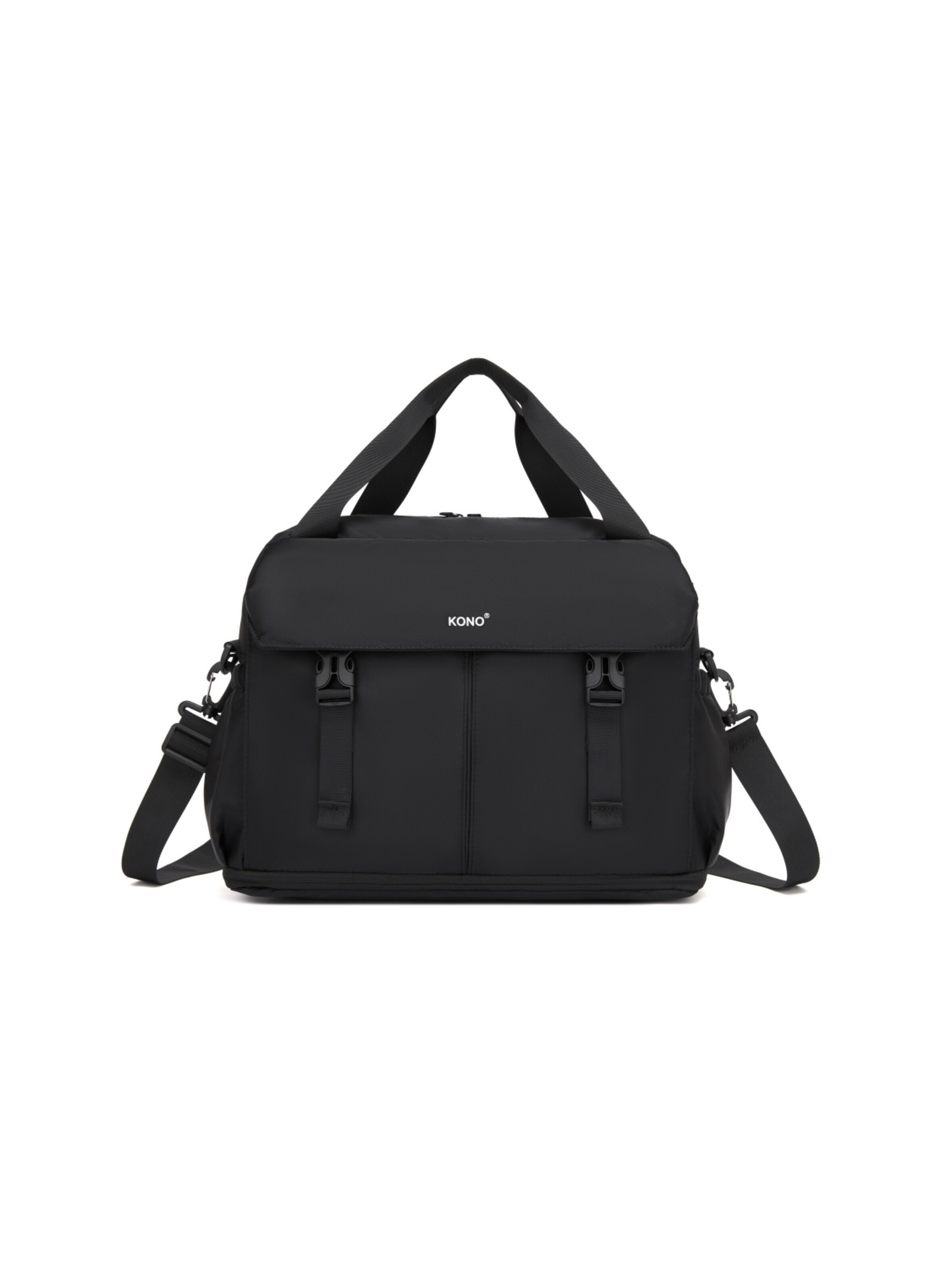 Kono Shoulder Bag in Black: front