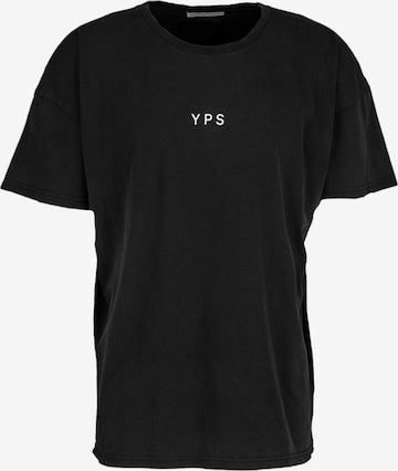 Young Poets T-Shirt 'I'm a poet Arne 214' in Schwarz: predná strana