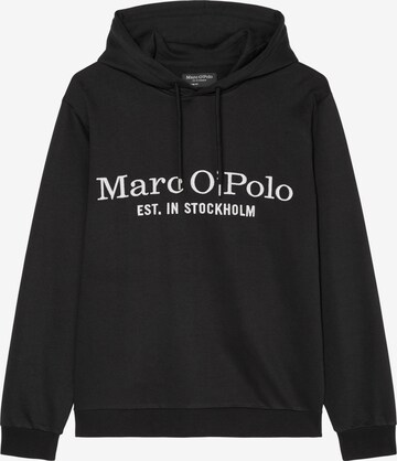 Marc O'Polo Sweatshirt in Zwart: voorkant