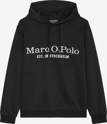 Marc O'Polo - Sweatshirt em preto: frente