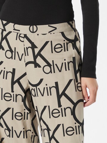 Calvin Klein Underwear Pyžamové nohavice - Béžová