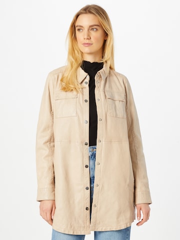 Gipsy Between-Season Jacket 'Miha' in Beige: front