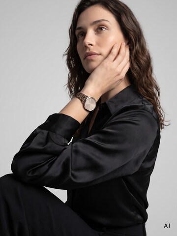 s.Oliver Analog Watch in Brown: front